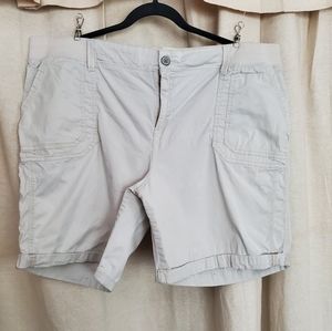 Sonoma Life Style Mid Rise Chino Short Women's 18w 98% cotton